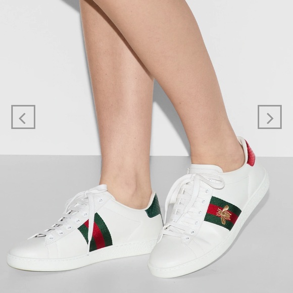 Gucci Ace Sneakers 💚❤️ - Picture 1 of 8